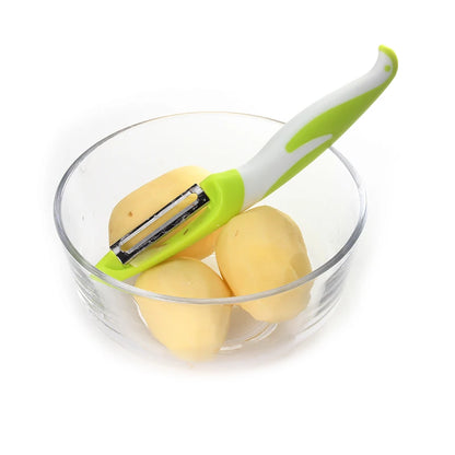 Vegetable cutter and peeler kitchen gadget