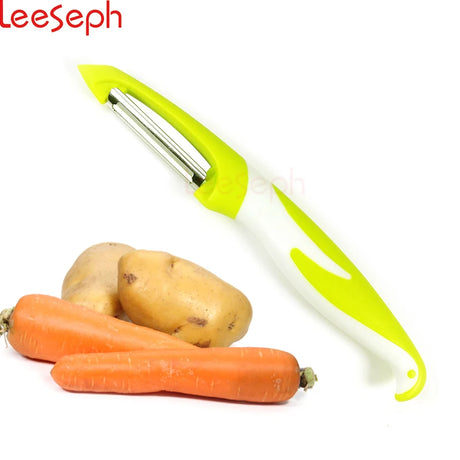 Vegetable cutter and peeler kitchen gadget