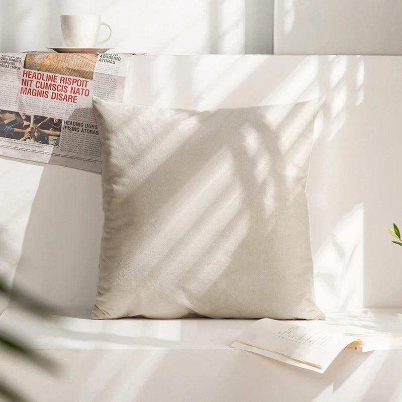 Velvet Pillow Cover – Decorative Throw