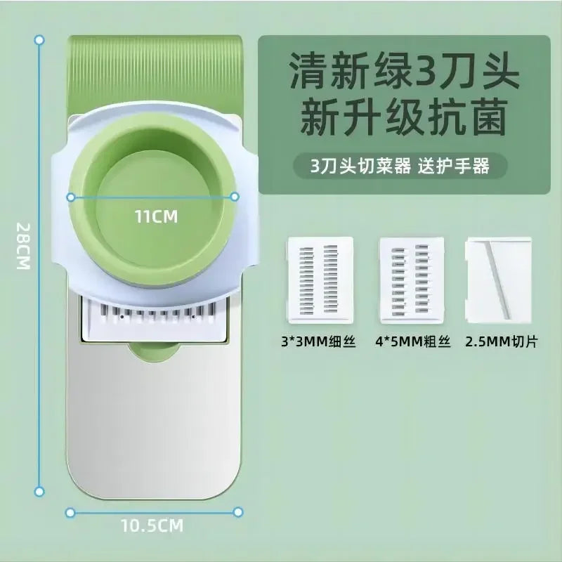 Vegetable cutter and slicer for kitchen use