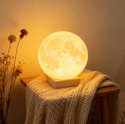 Wireless 3D Moon Lamp Night Light Perfect Gift for All Occasions