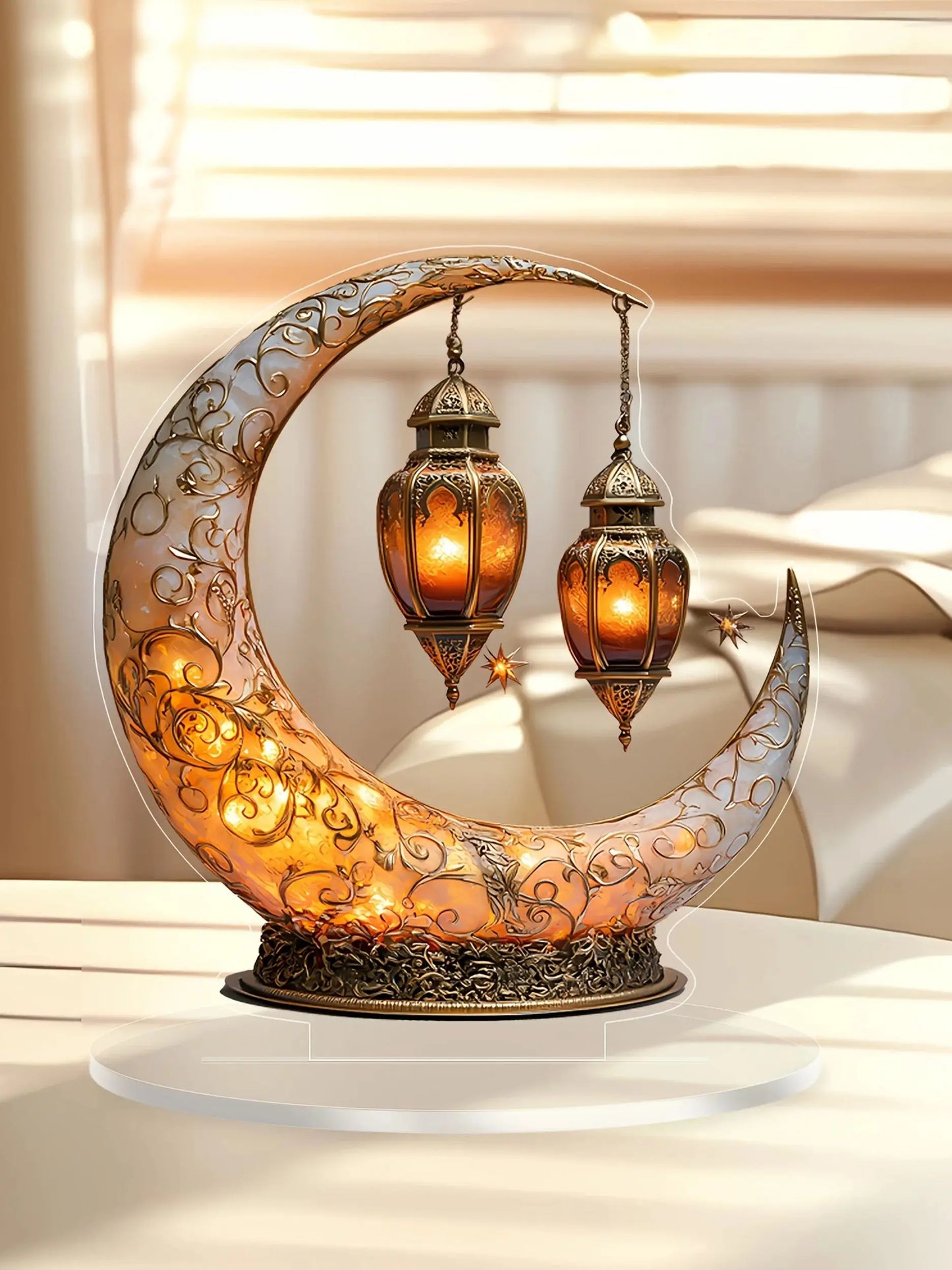 Moon Lamp Home Decoration Stylish Desktop Ornament & Ideal Family Gift