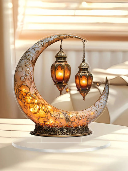 Moon Lamp Home Decoration Stylish Desktop Ornament & Ideal Family Gift