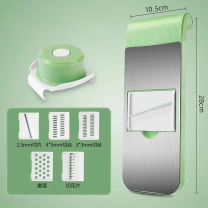 Vegetable cutter and slicer for kitchen use