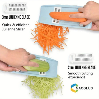 Multifunction vegetable chopper with blades