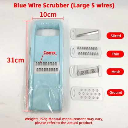 Manual vegetable chopper food dicer
