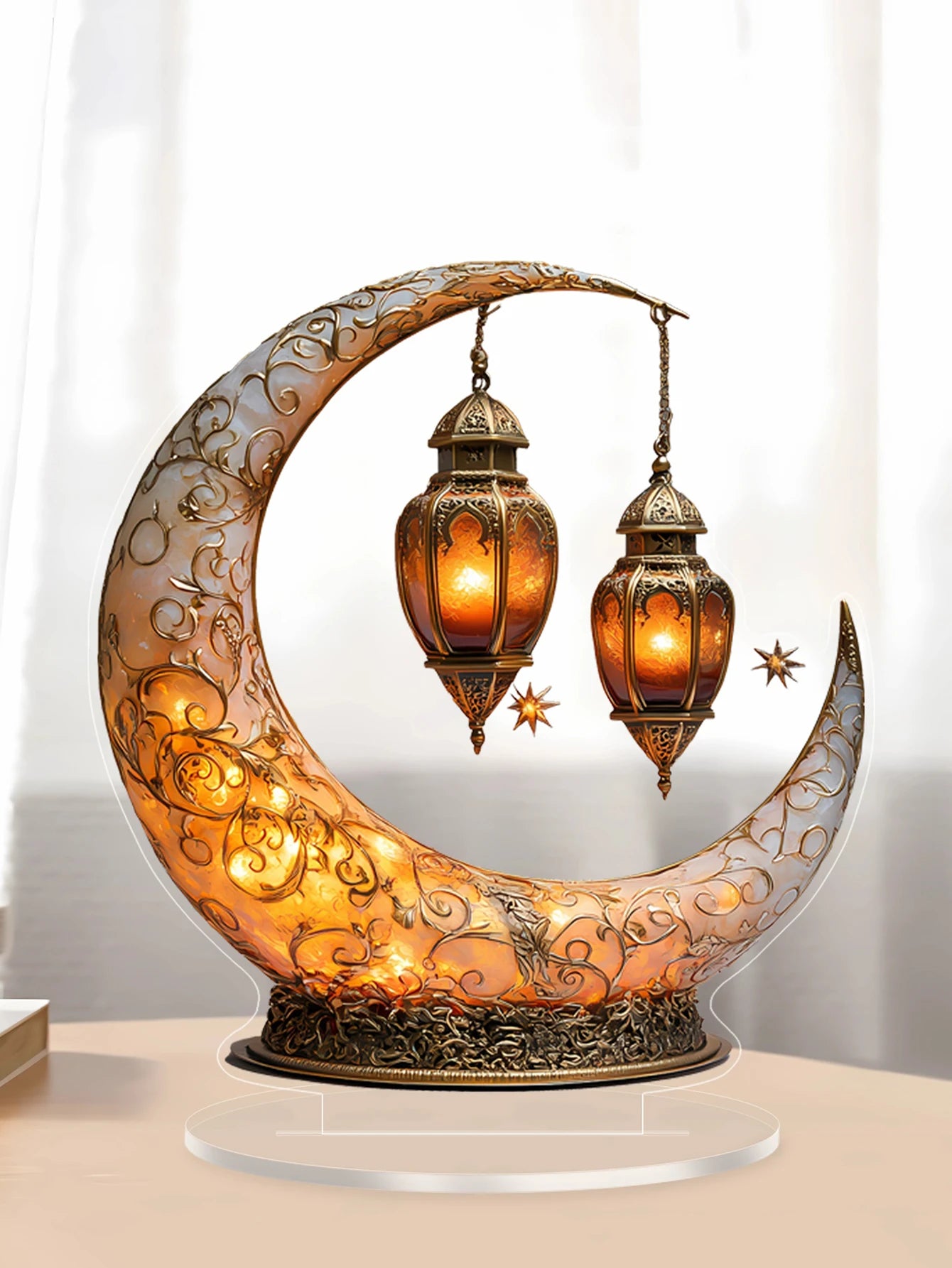 Moon Lamp Home Decoration Stylish Desktop Ornament & Ideal Family Gift