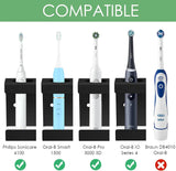 Aluminum wall-mounted toothbrush holder electric brush hanger