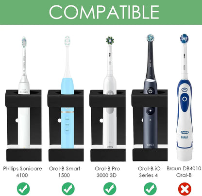 Aluminum wall-mounted toothbrush holder electric brush hanger