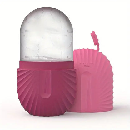 Ice Facial Roller & Ice Globe Face Massager – Lifting, Contouring & Skin Cooling Beauty Tool