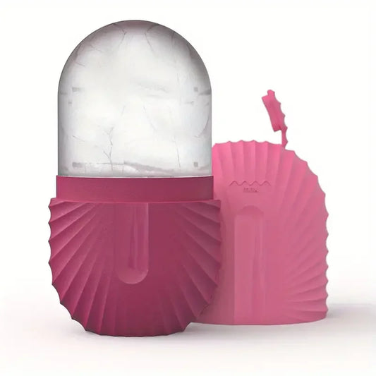 Ice Facial Roller & Ice Globe Face Massager – Lifting, Contouring & Skin Cooling Beauty Tool