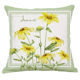 Green cushion cover for bedroom décor