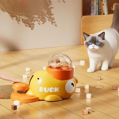 Automatic Cat Feeder & Interactive Pet Toy – Treat Dispenser for Cats & Dogs