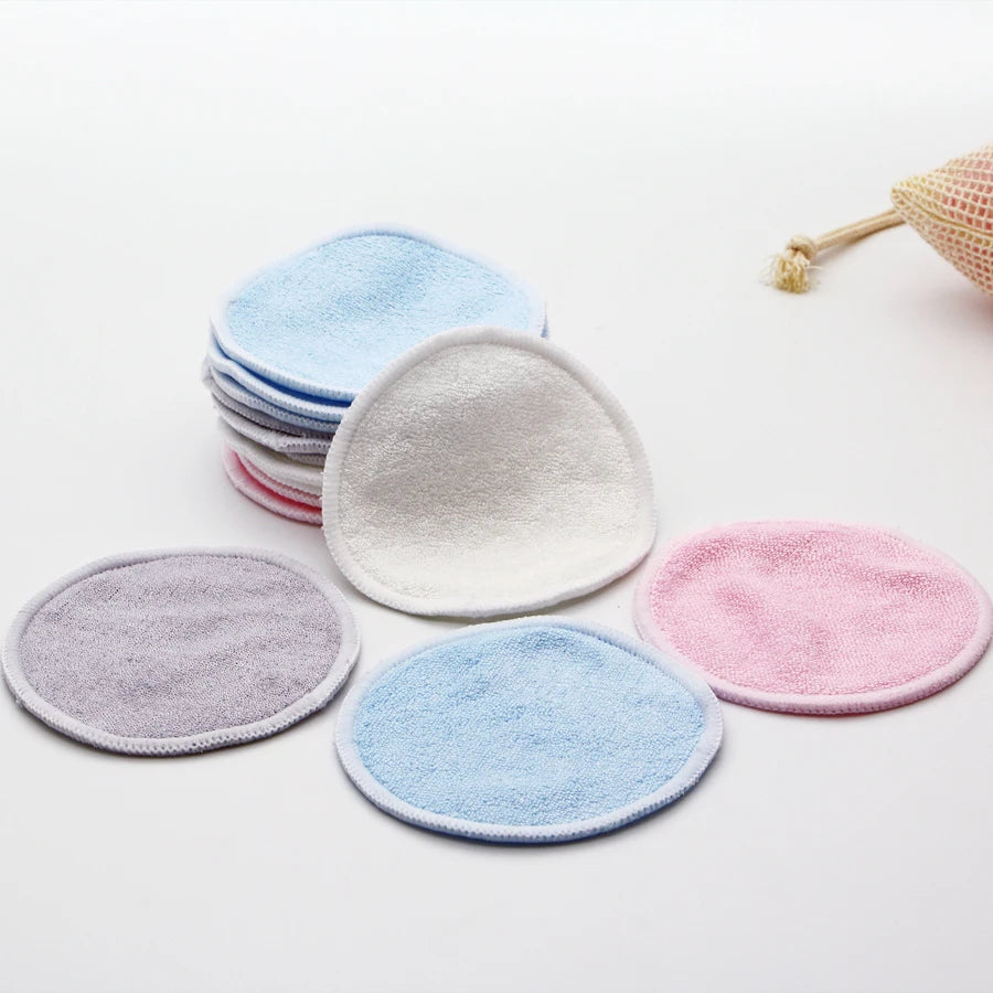Reusable Cotton Makeup Remover Pads for Skin Care & Cleansing