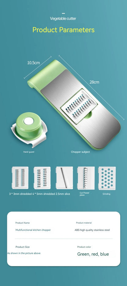 Vegetable cutter and slicer for kitchen use