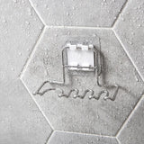 Wall-mounted toothbrush holder stainless steel