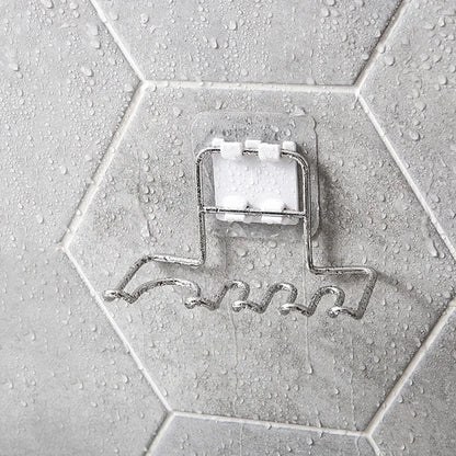 Wall-mounted toothbrush holder stainless steel