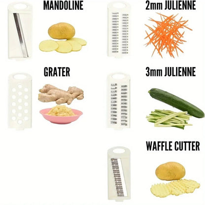 Manual vegetable chopper food dicer