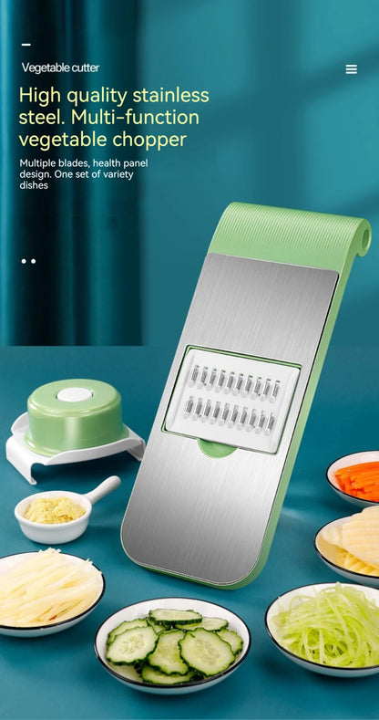 Vegetable cutter and slicer for kitchen use