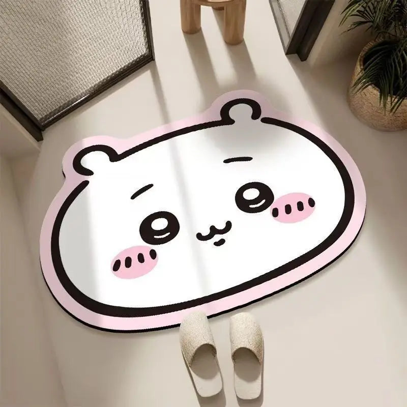 Chiikawa Diatomite Bath Mat super absorbent quick-dry design