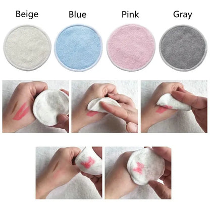 Reusable Cotton Makeup Remover Pads for Skin Care & Cleansing