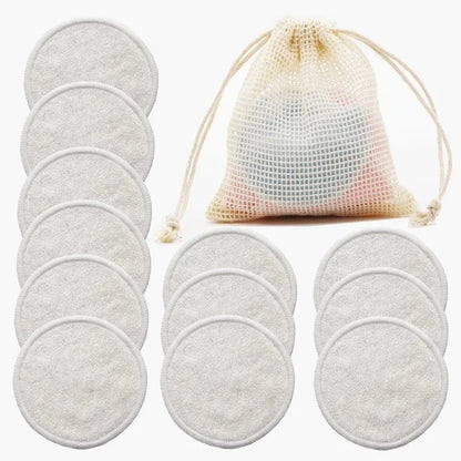 Reusable Cotton Makeup Remover Pads for Skin Care & Cleansing