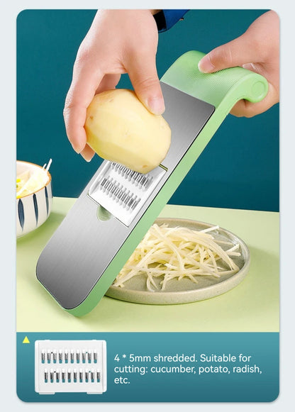 Vegetable cutter and slicer for kitchen use