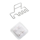 Wall-mounted toothbrush holder stainless steel