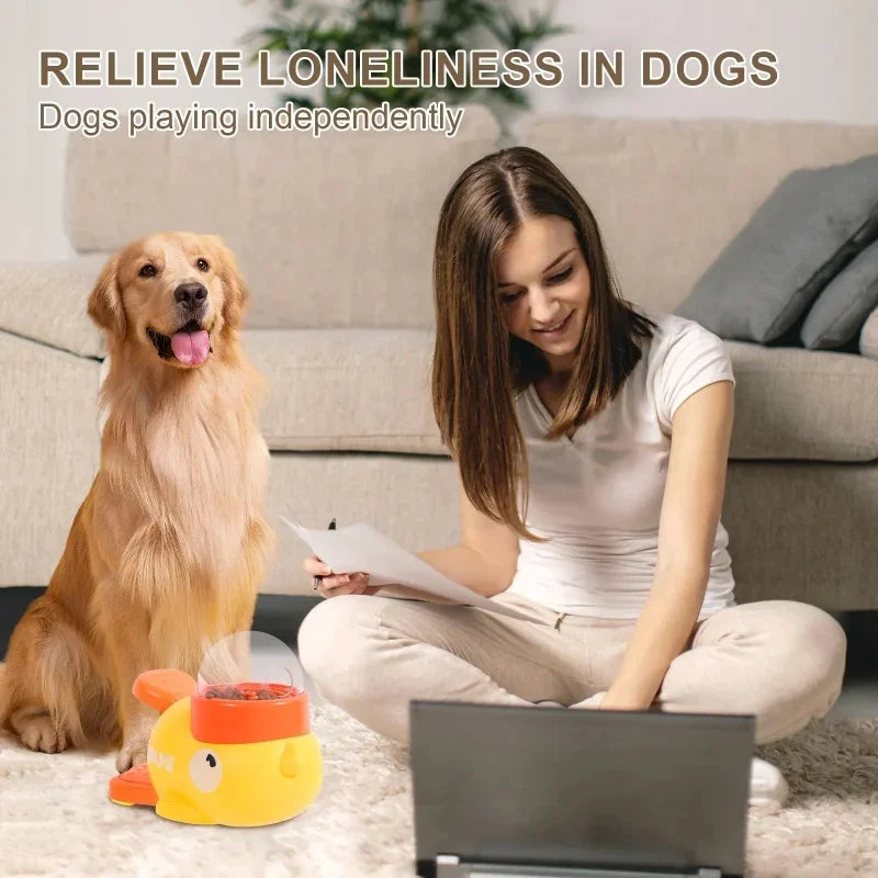 Automatic Cat Feeder & Interactive Pet Toy – Treat Dispenser for Cats & Dogs