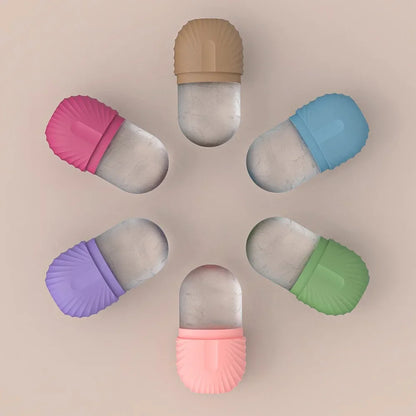 Ice Facial Roller & Ice Globe Face Massager – Lifting, Contouring & Skin Cooling Beauty Tool
