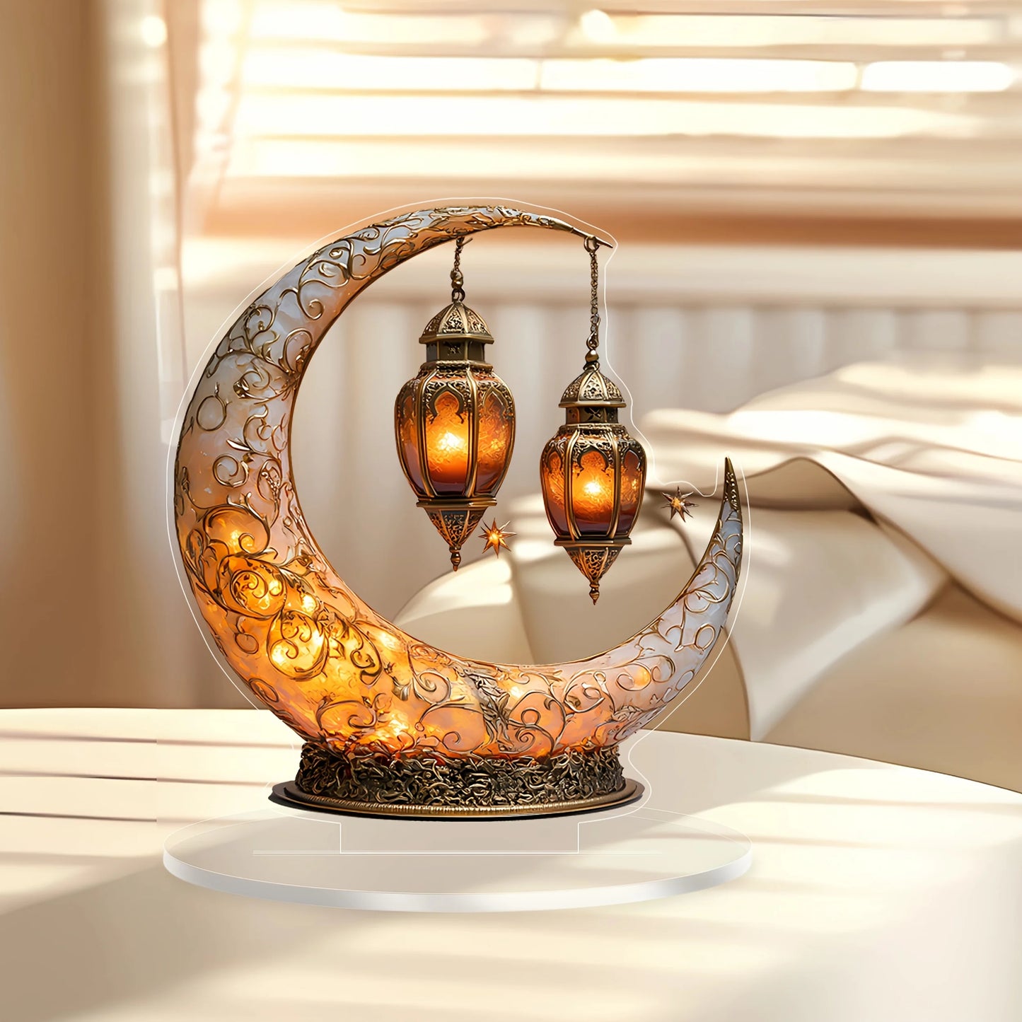 Moon Lamp Home Decoration Stylish Desktop Ornament & Ideal Family Gift