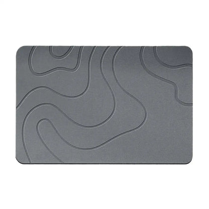 Indoor Diatomite Stone Bath Mat quick-dry water absorbing surface