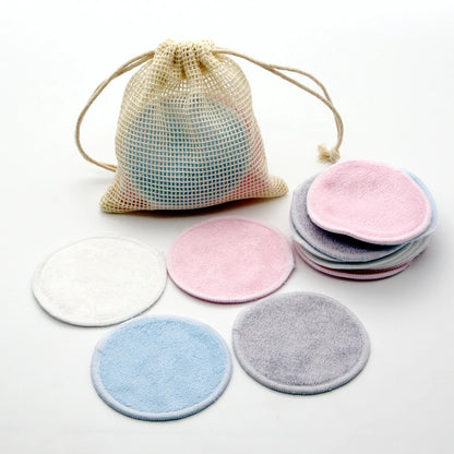 Reusable Cotton Makeup Remover Pads for Skin Care & Cleansing