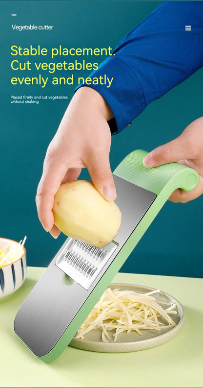 Vegetable cutter and slicer for kitchen use