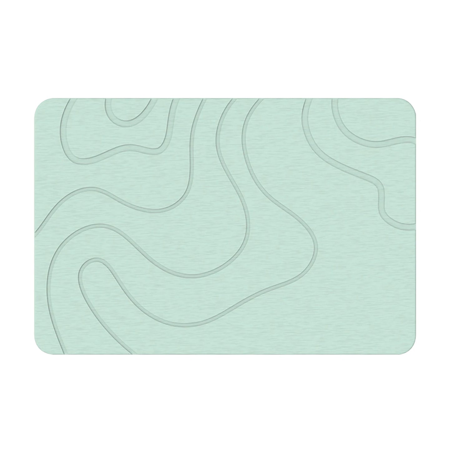 Indoor Diatomite Stone Bath Mat quick-dry water absorbing surface