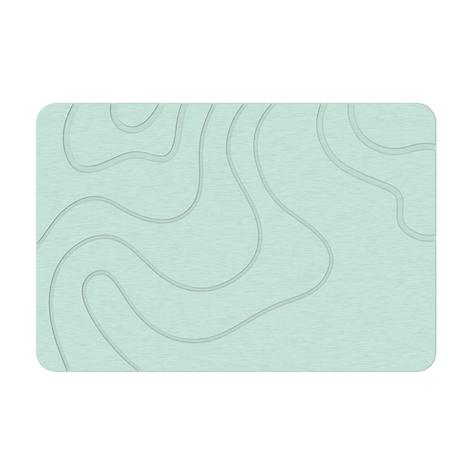 Indoor Diatomite Stone Bath Mat quick-dry water absorbing surface