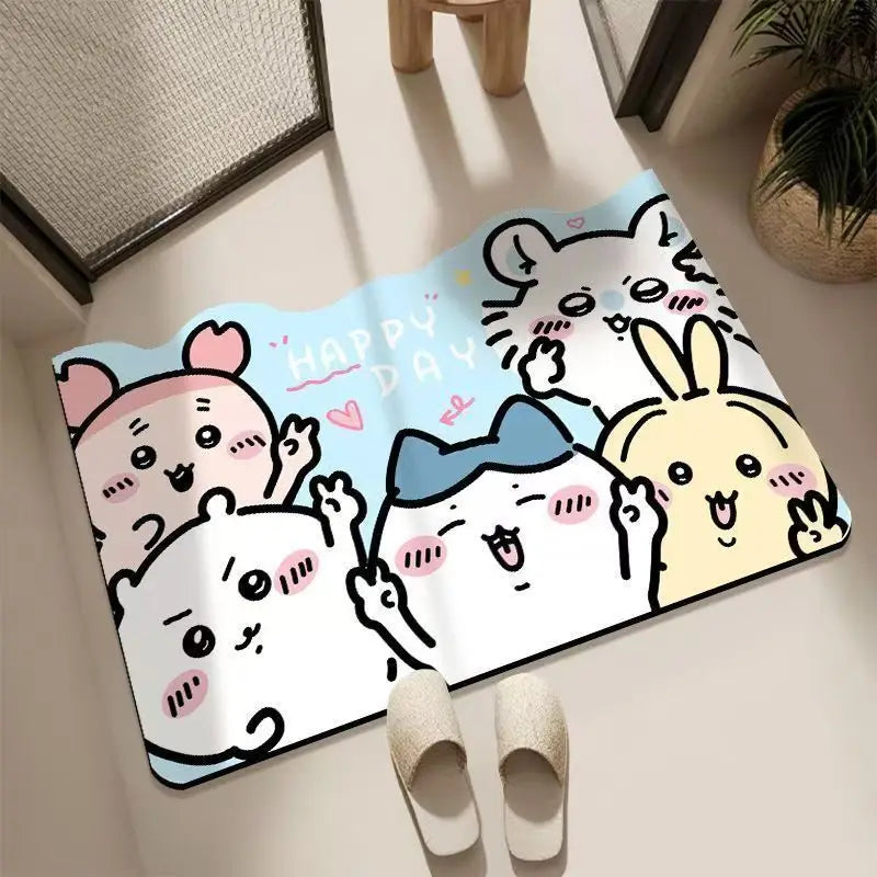 Chiikawa Diatomite Bath Mat super absorbent quick-dry design
