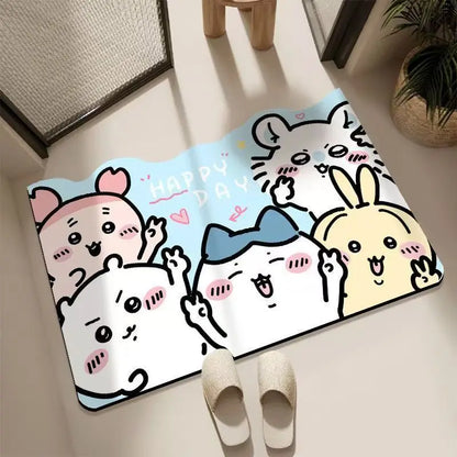 Chiikawa Diatomite Bath Mat super absorbent quick-dry design