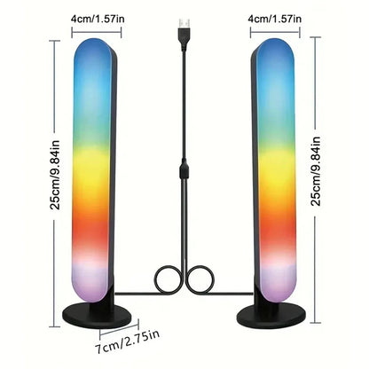Smart LED Strip Lights RGB Remote & Music Sync Light Bar for Room Decor