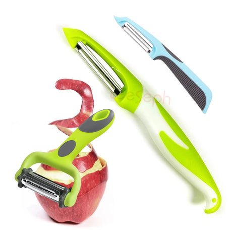 Vegetable cutter and peeler kitchen gadget