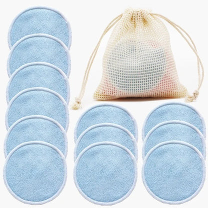 Reusable Cotton Makeup Remover Pads for Skin Care & Cleansing