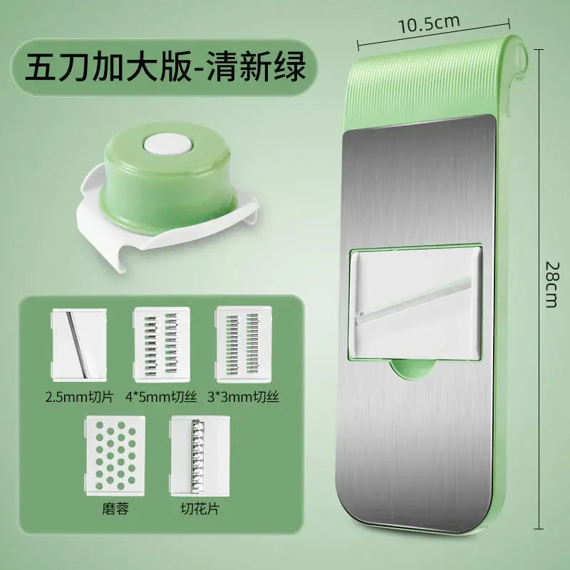Vegetable cutter and slicer for kitchen use