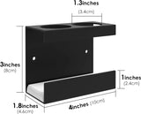 Aluminum wall-mounted toothbrush holder electric brush hanger