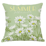 Green cushion cover for bedroom décor