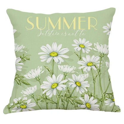 Green cushion cover for bedroom décor