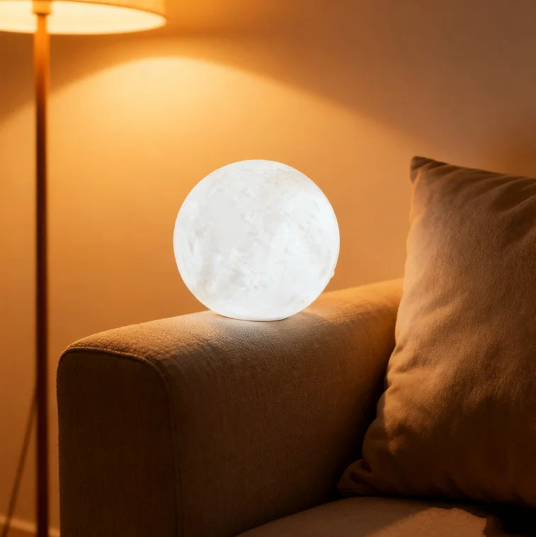 Wireless 3D Moon Lamp Night Light Perfect Gift for All Occasions