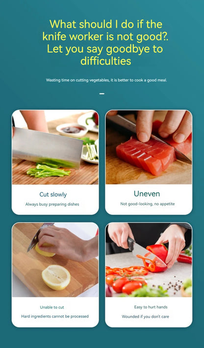 Vegetable cutter and slicer for kitchen use