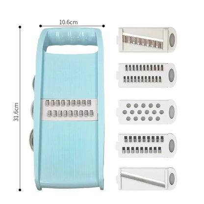 Multifunction vegetable chopper with blades