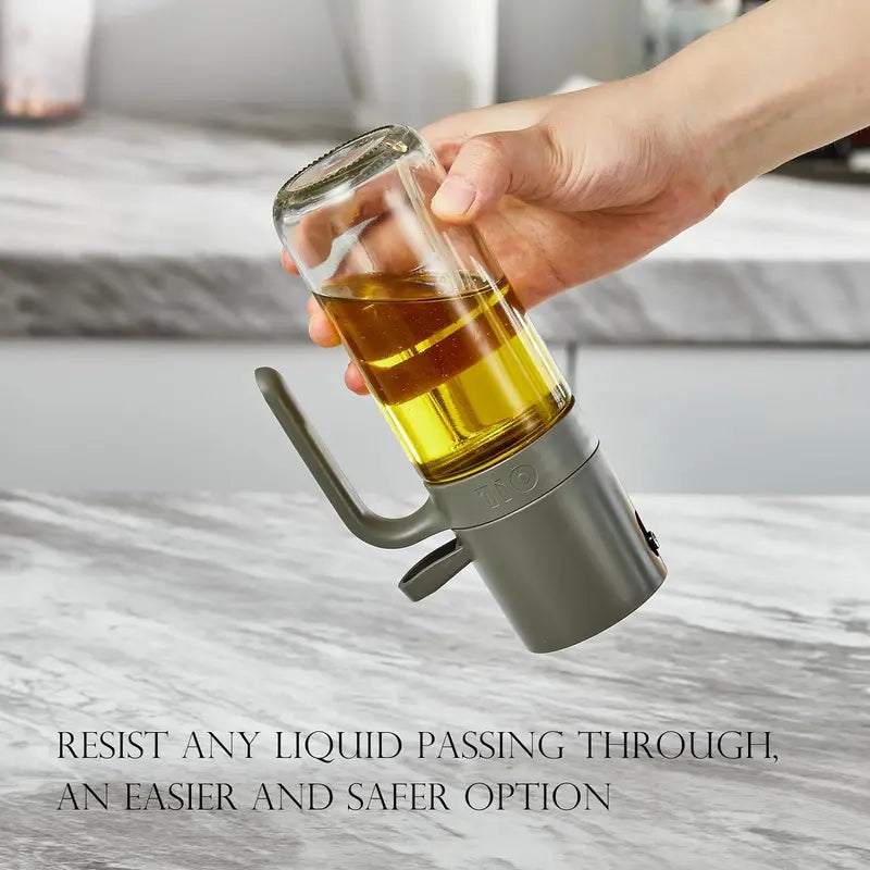 KITEXPERT Olive Oil Sprayer for Cooking - Versatile Olive Oil Spray Bottle for Cooking - 250Ml/8.3Oz Oil Spritzer for Air Fryer, Salad, Grilling, Roasting, Baking Essentials