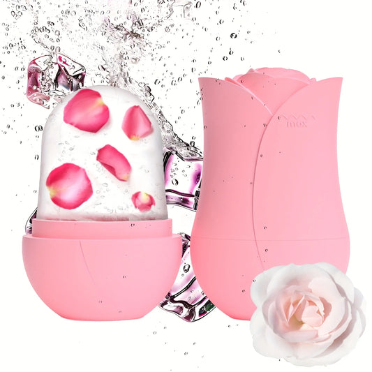 Ice Roller for Face & Eyes Reusable Silicone Ice Mold for Cooling, Firming & Skin Care